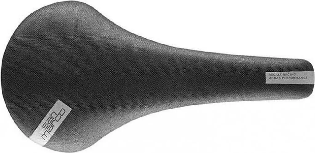 Selle de Vélo de Route Large San Marco Regale Racing UP Noire 148mm