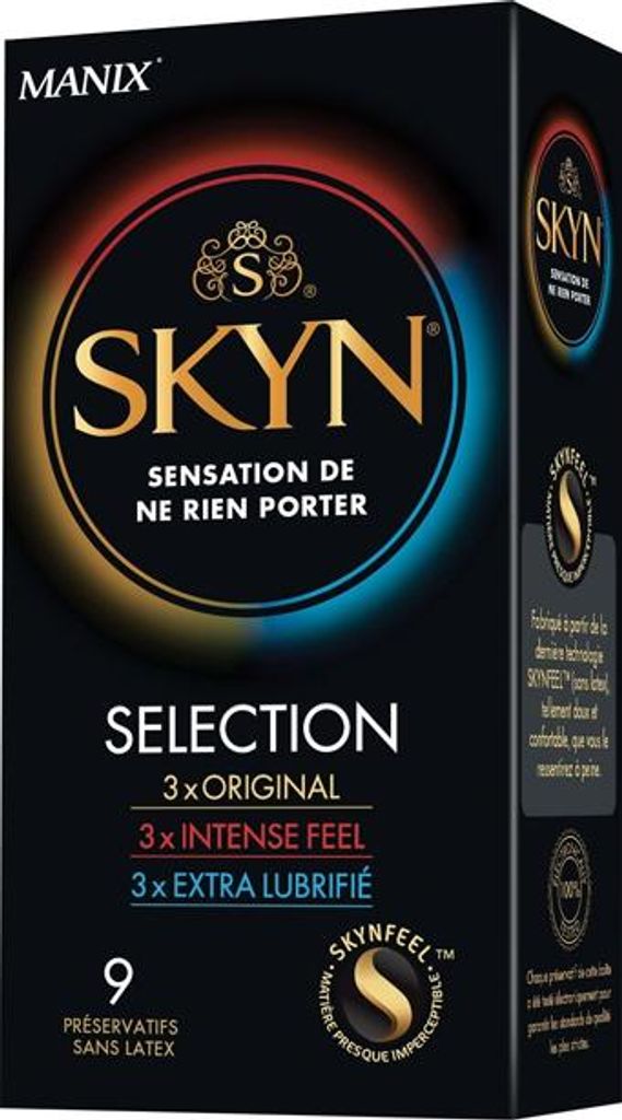 Unimil Skyn Selection Nielateksowe prezerwatywy, 9 sztuk Zdjęcie produktu 