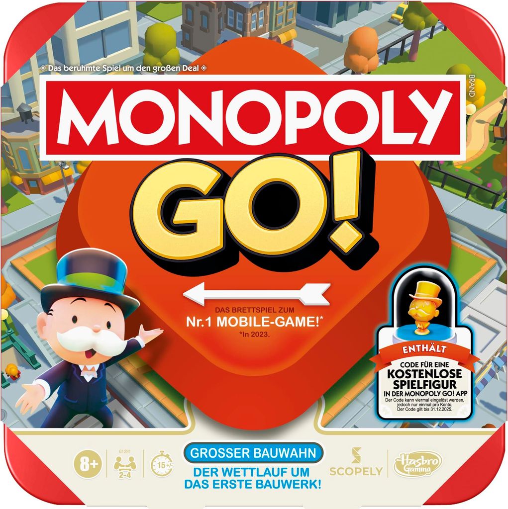 Hasbro MONOPOLY GO G1291100 Immagine del prodotto 