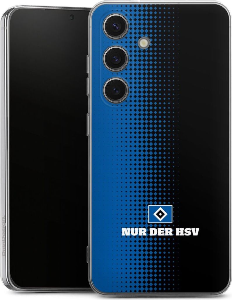 DeinDesign Handyhülle für Samsung Galaxy S25 Silikon Hülle Case Smartphone Schutzhülle HSV Logo Offizielles Lizenzprodukt