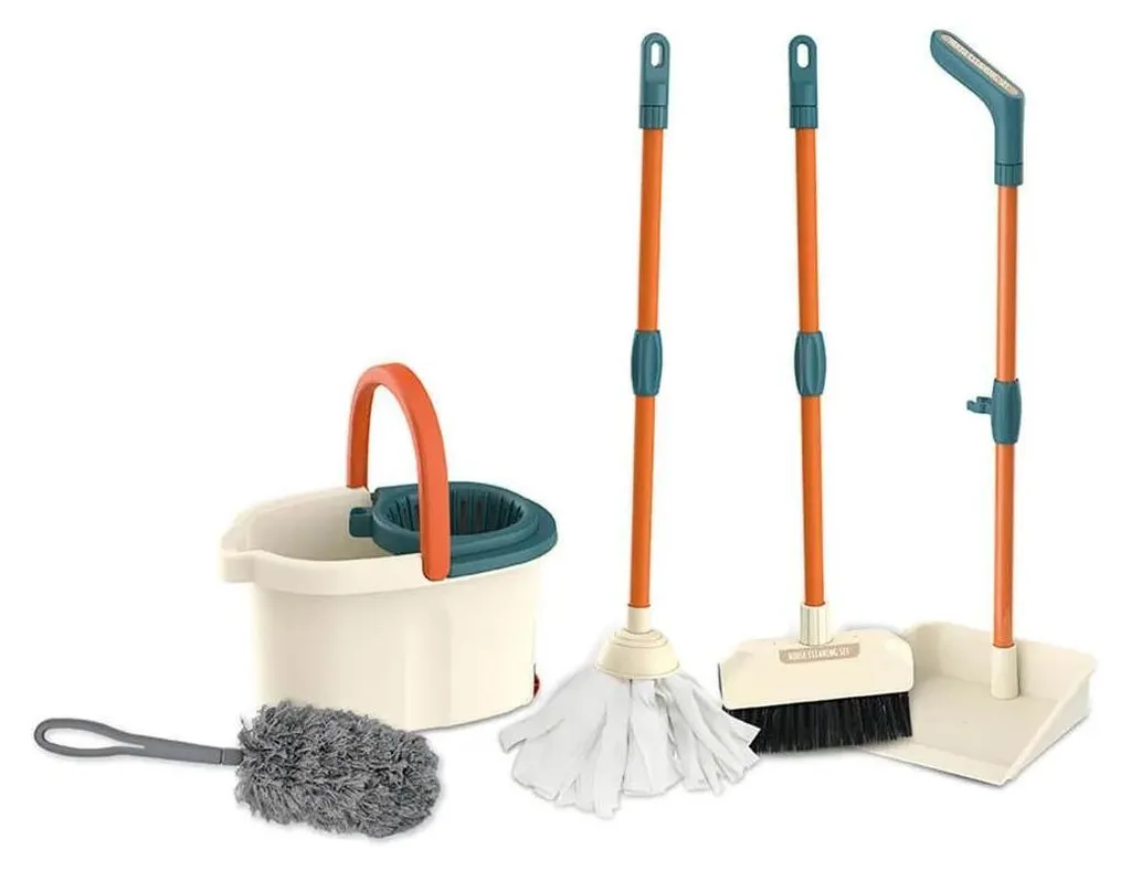 Kit de nettoyage ajustable Eurekakids 5 accessoires pour petit enfant - 2