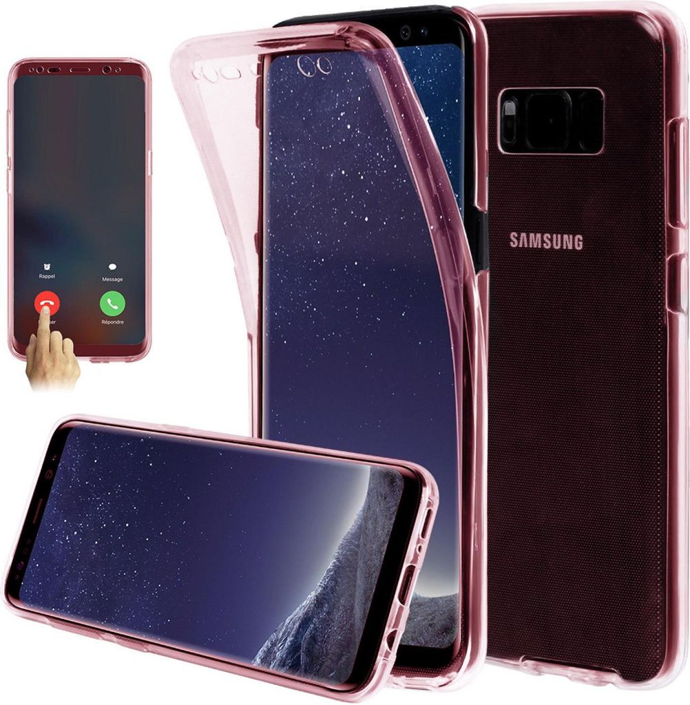 360° Schutz Hülle für Samsung Galaxy S6 Edge SM-G925 Full Body Tpu Schutzhülle Handy Hülle Cover Case Tasche