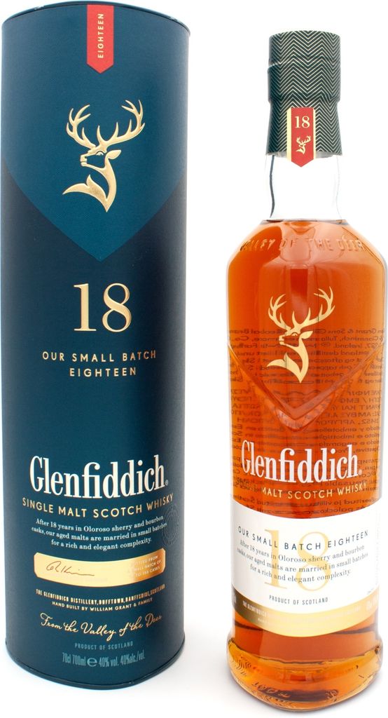 Glenfiddich 18 Years + Box 700ml 40% Vol. Produktbild 7