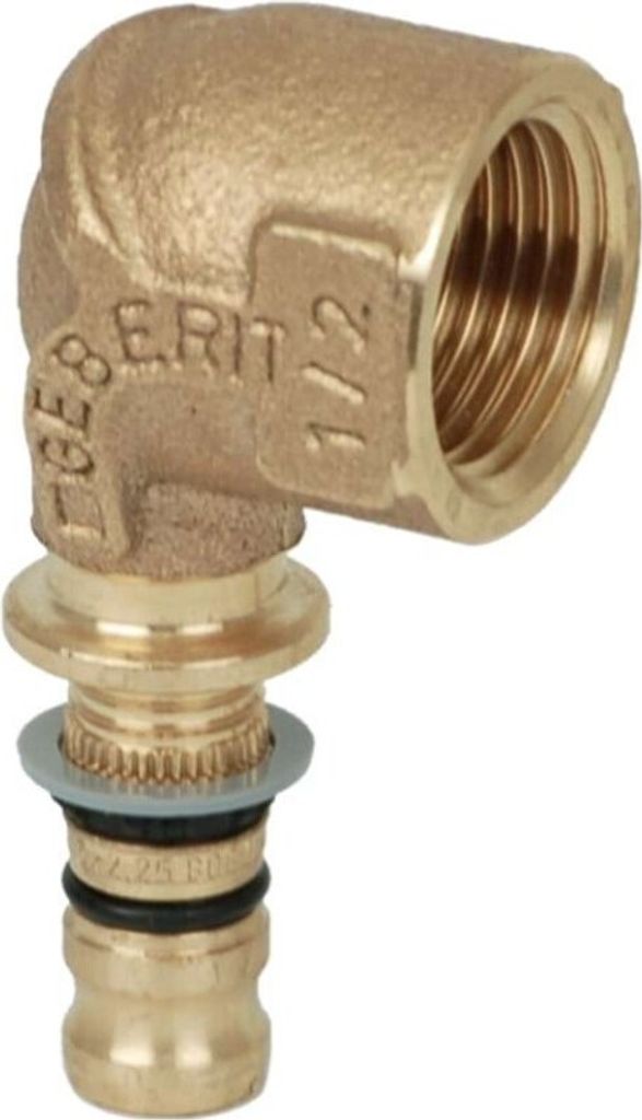 Geberit Mepla Übergangswinkel mit IG 16 mm - 1/2"
