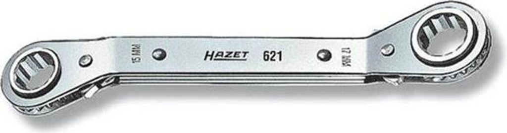 Hazet 621-16X18 Knarren-Ringschlüssel SW 16x18
