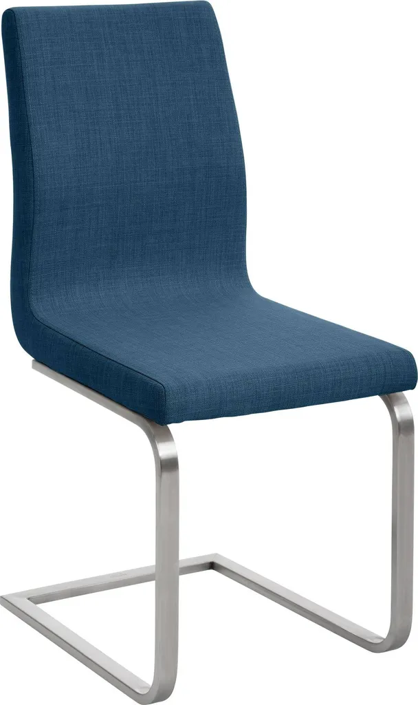 Chaises de salle à manger ergonomiques rembourrées avec dossier haut noir