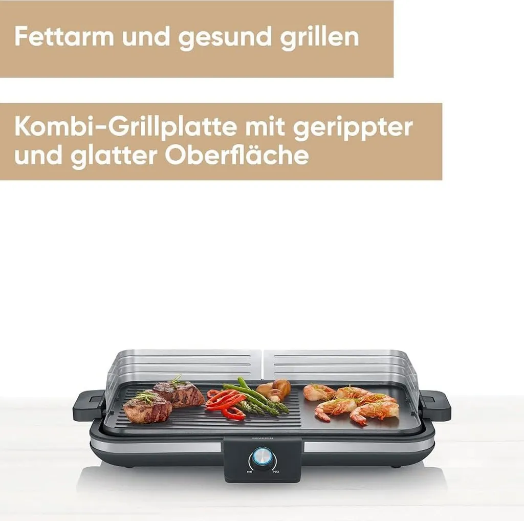 Grill de table Severin PG 8564 Plancha idéal pour vos repas conviviaux en famille