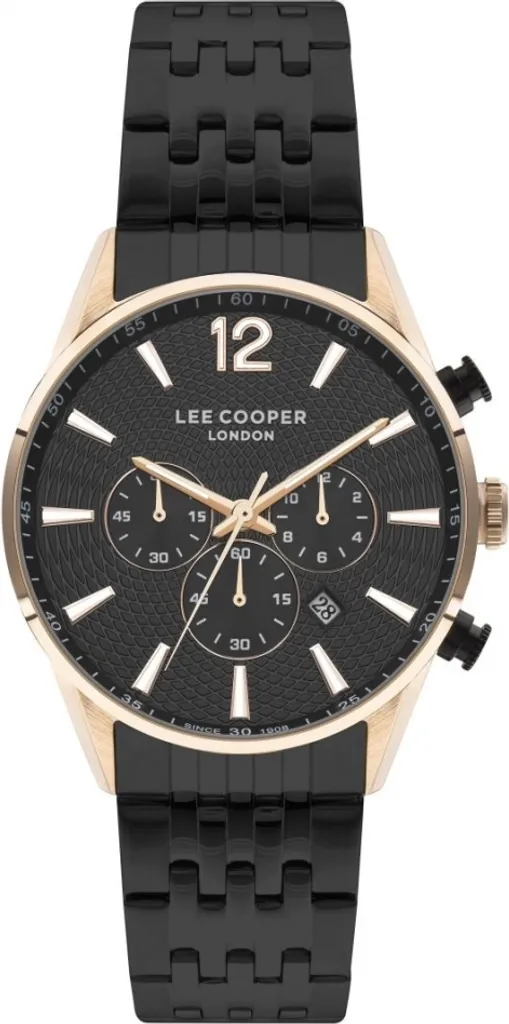Montre Lee Cooper LC07549.450 Noir - Look Élégant pour Toute Tenue