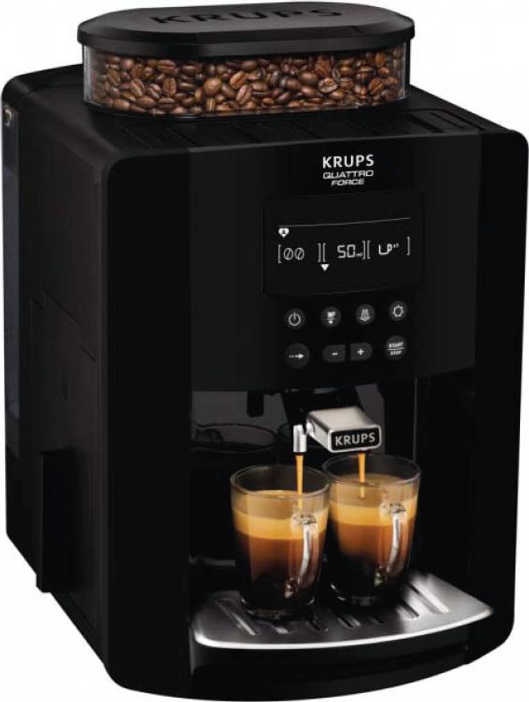 Kaffeeroboter 15 balken schwarz Krups YY3074FD