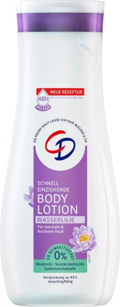 CD Feuchtigkeits lotion Wasserlilie für Normale & Produktbild 