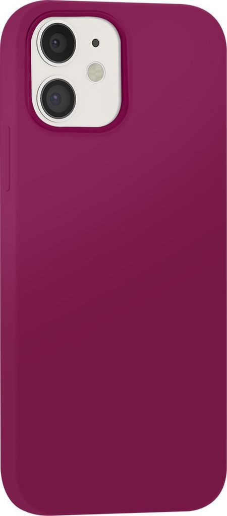 Moxie, Hülle Color Skin TPU mit Soft-Innenfutter für iPhone 12 / 12 Pro, Dunkelviolett