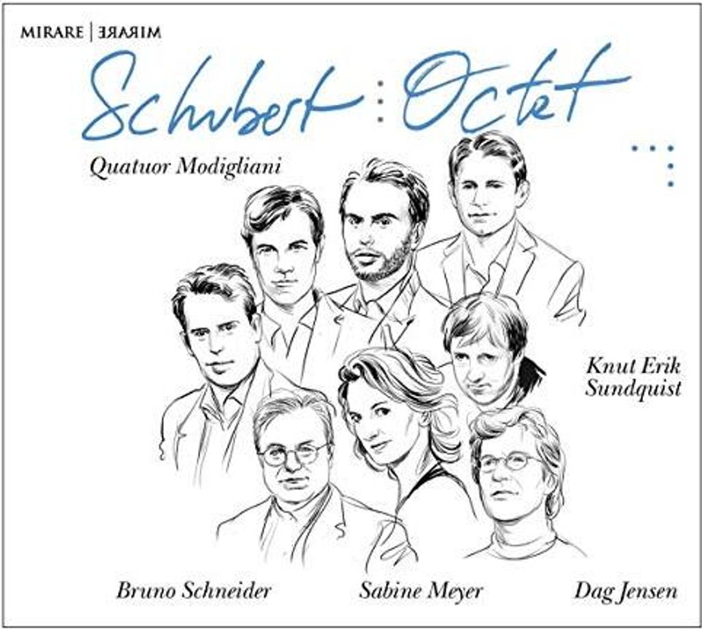 Quatuor Modigliani - Schubert: Oktett CD