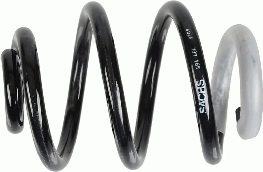 Ressort de suspension hélicoïdal pour Clio III - Qualité SACHS 994 464