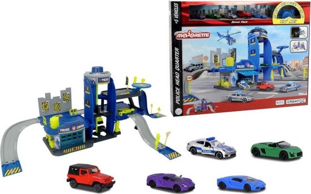 Majorette Creatix Police Station Set With Sounds And Lights Image du produit 