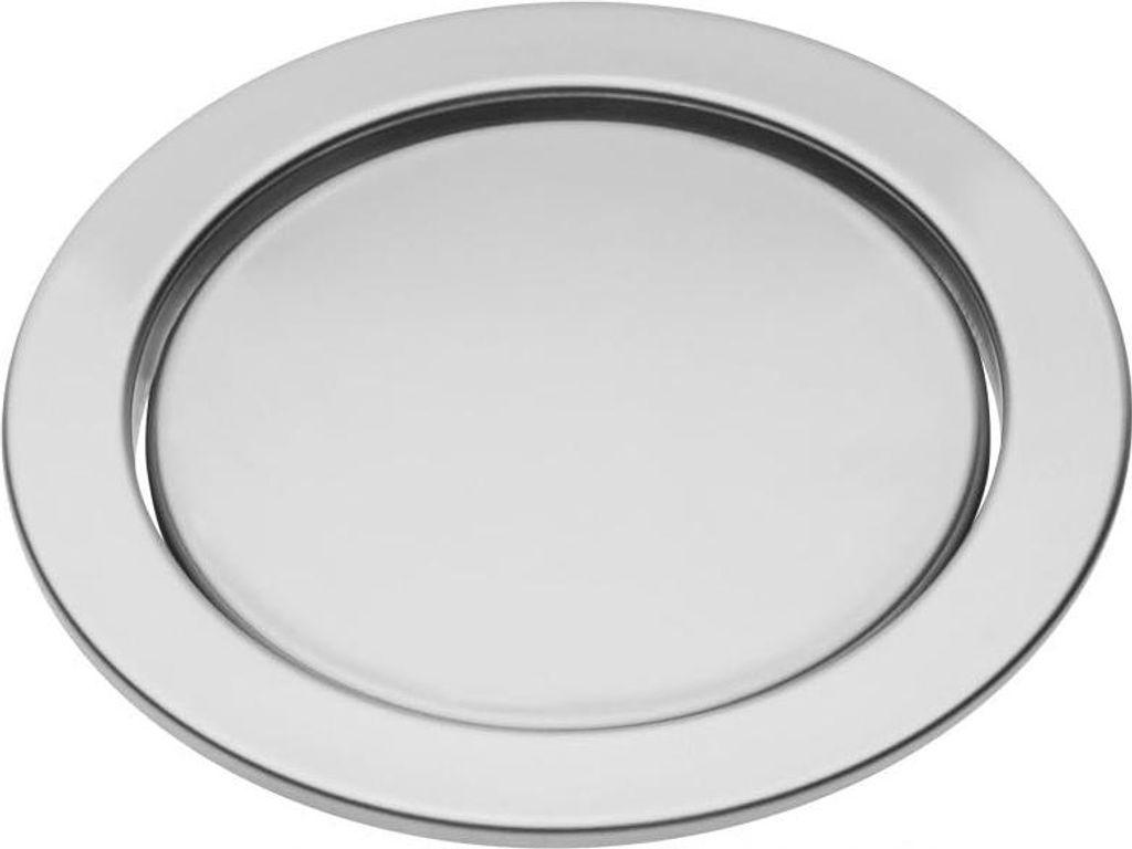 GTV Abdeckung und Ring für Tischsteckdosen ELITE 100mm, Edelstahl - hochwertiges Zubehör für Tischsteckdosen, langlebig und stilvoll