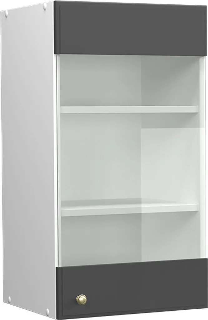 Mobile Cucina Sospeso Vicco 40cm | Fame-Line Vetro Antracite