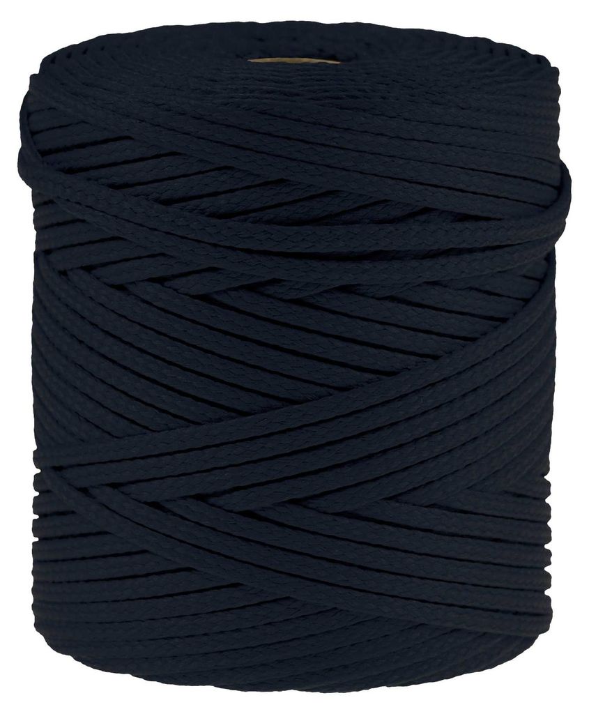 Kordel, Polyester, Polyester Schnur, Schnur, flechten, Flechtschnur schwarz blau
