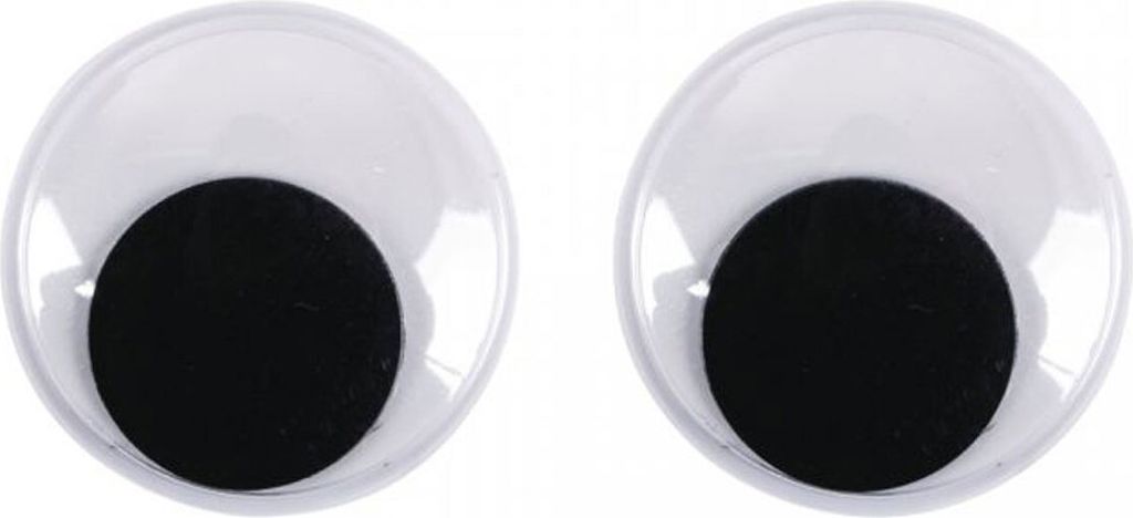 Wackelaugen rund bewegliche Pupille Durchmesser 14mm 10 Produktbild 