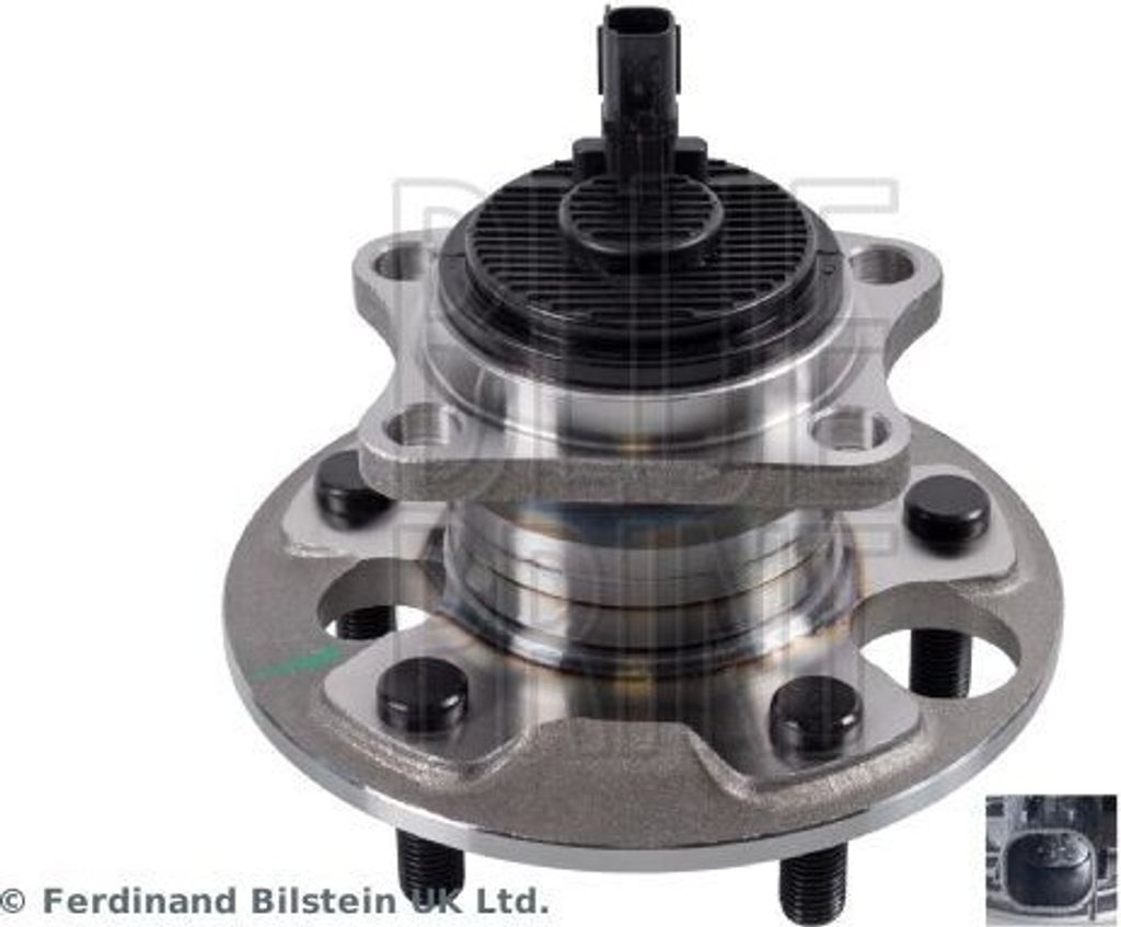 BLUE PRINT Radlagersatz Hinten Links Hinten Rechts für TOYOTA AURIS (NRE15, ZZE15, ADE15, ZRE15, NDE15) Schrägkugellager 74mm ADT383112
