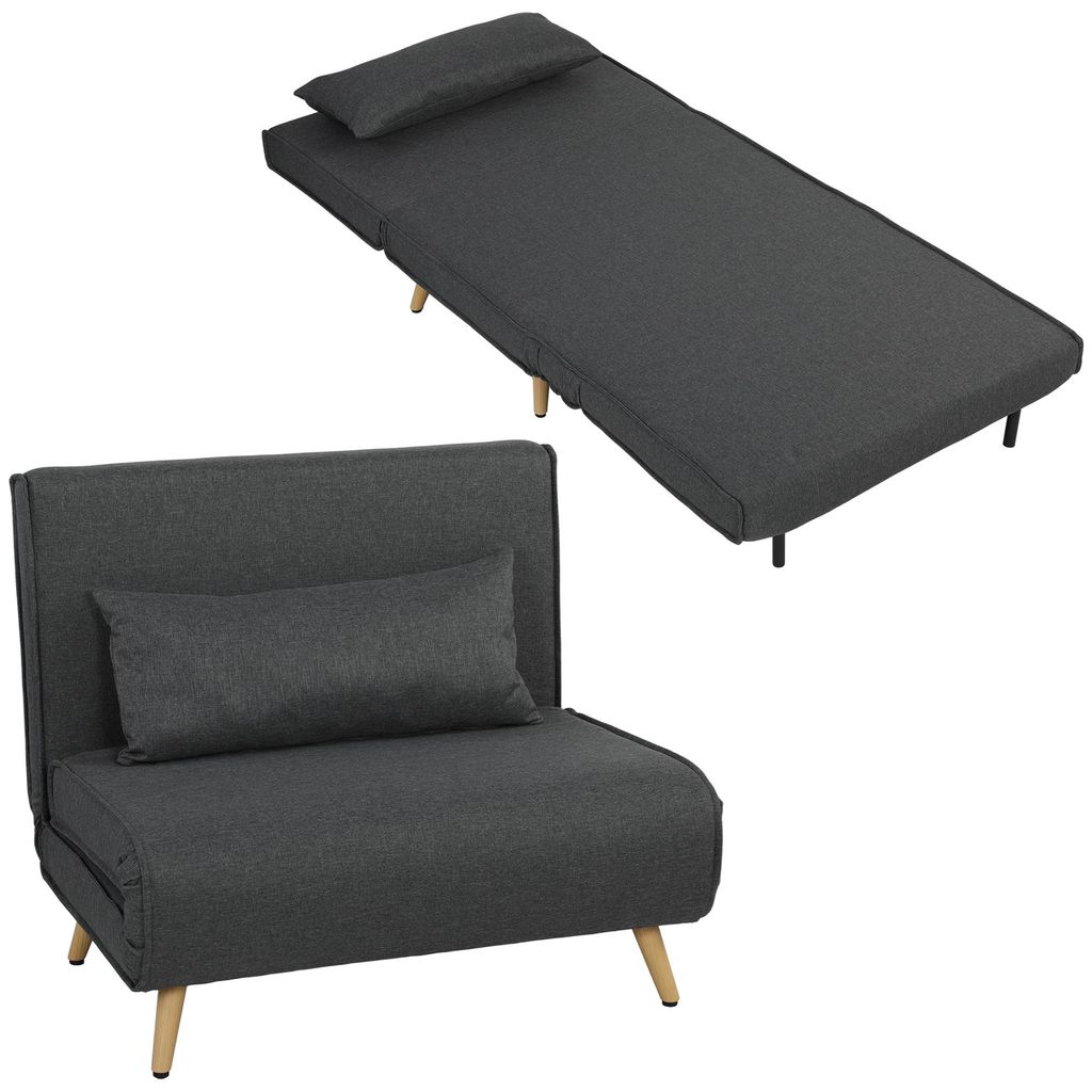 HOMCOM Schlafsessel 3 in 1 Sessel mit Schlaffunktion mit Produktbild 