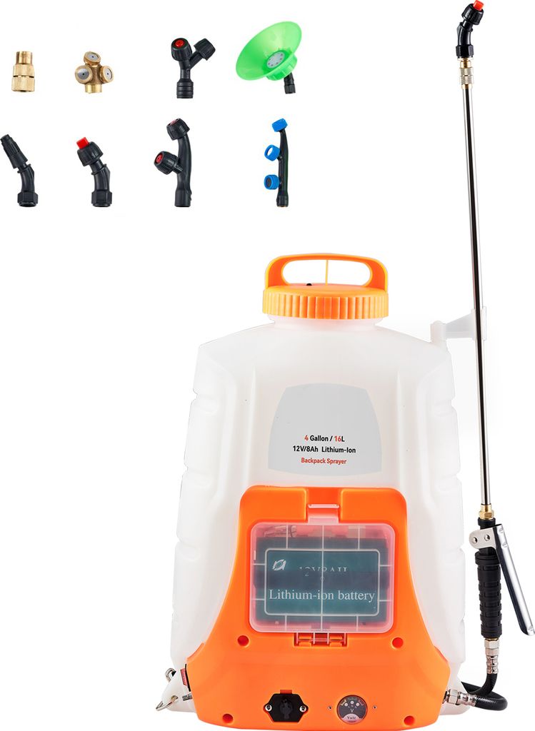 SucceBuy Pulvérisateur à dos à batterie, réservoir de 4 Image du produit 
