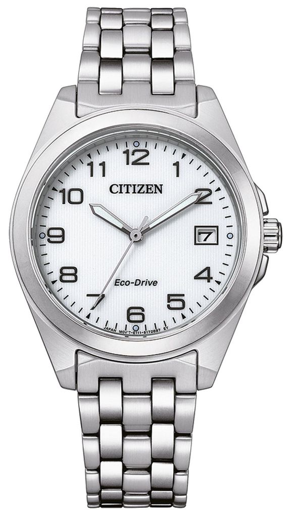Citizen Uhr EO1210-83A ECO-Drive Damen Uhr Edelstahl/Weiß Produktbild 