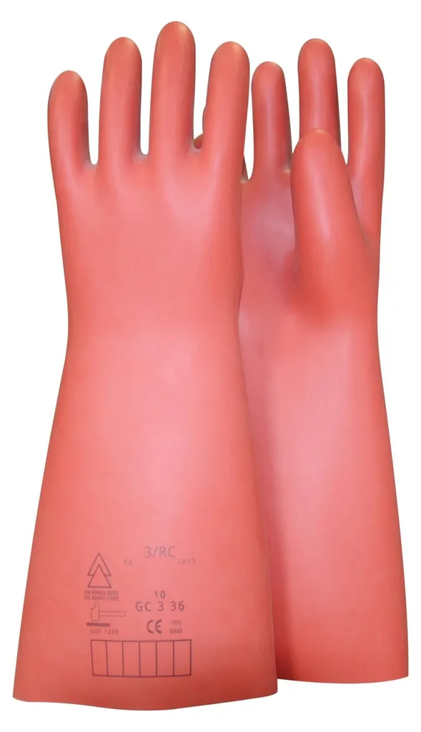 Gants isolants électricien avec protection thermique et mécanique t10