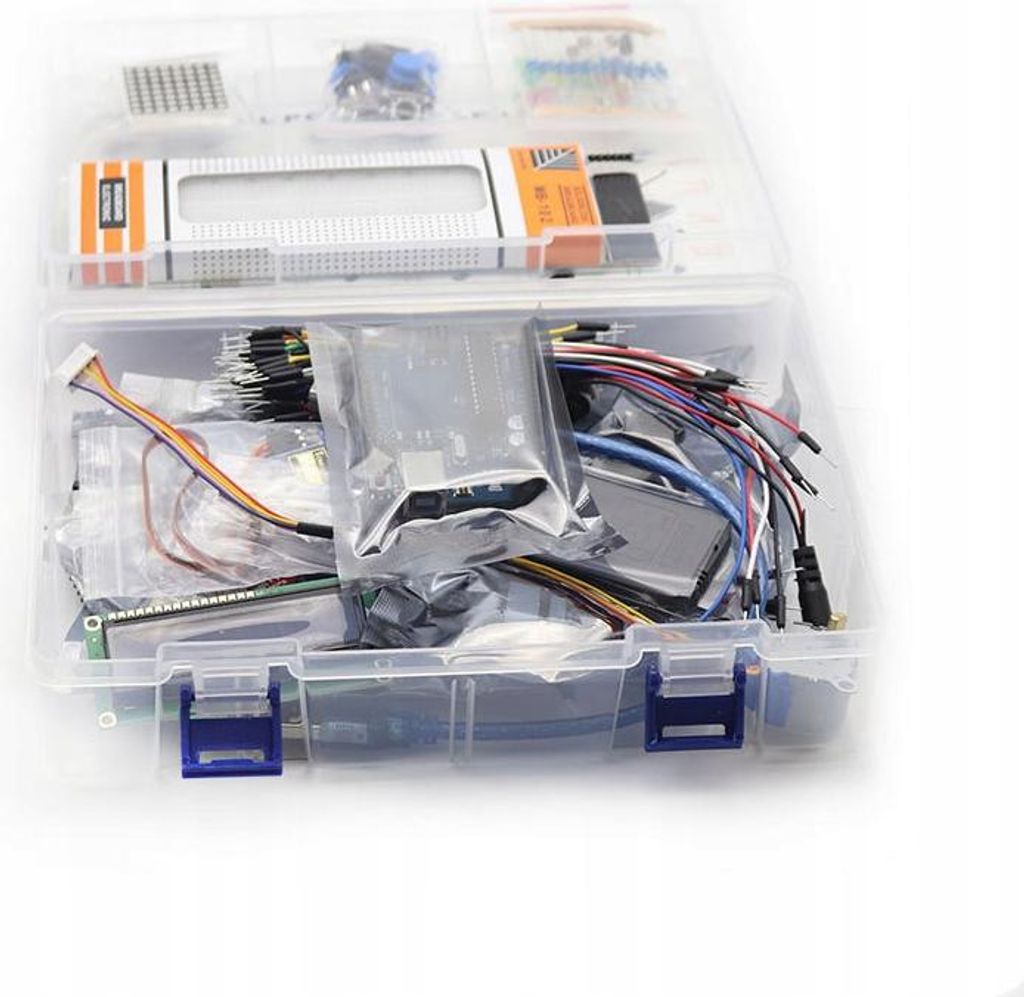 STARTER KIT FÜR Arduino UNO R3 RFID im Kunststoffkasten EUR 38,48