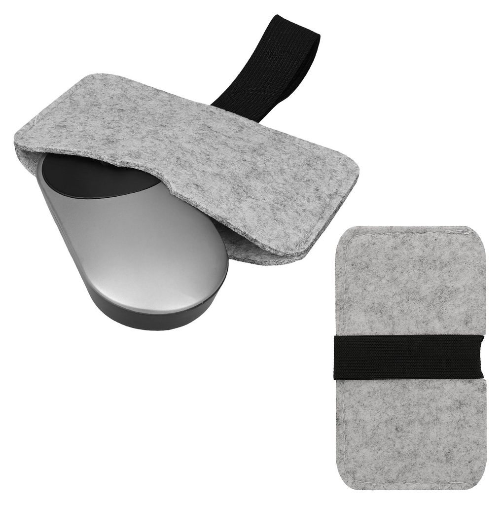 kwmobile Tasche kompatibel mit Apple Magic Mouse 1 / Magic Mouse 2 / Logitech Pebble Wireless Hülle - Filz Cover für Computer Maus - Schutzhülle...