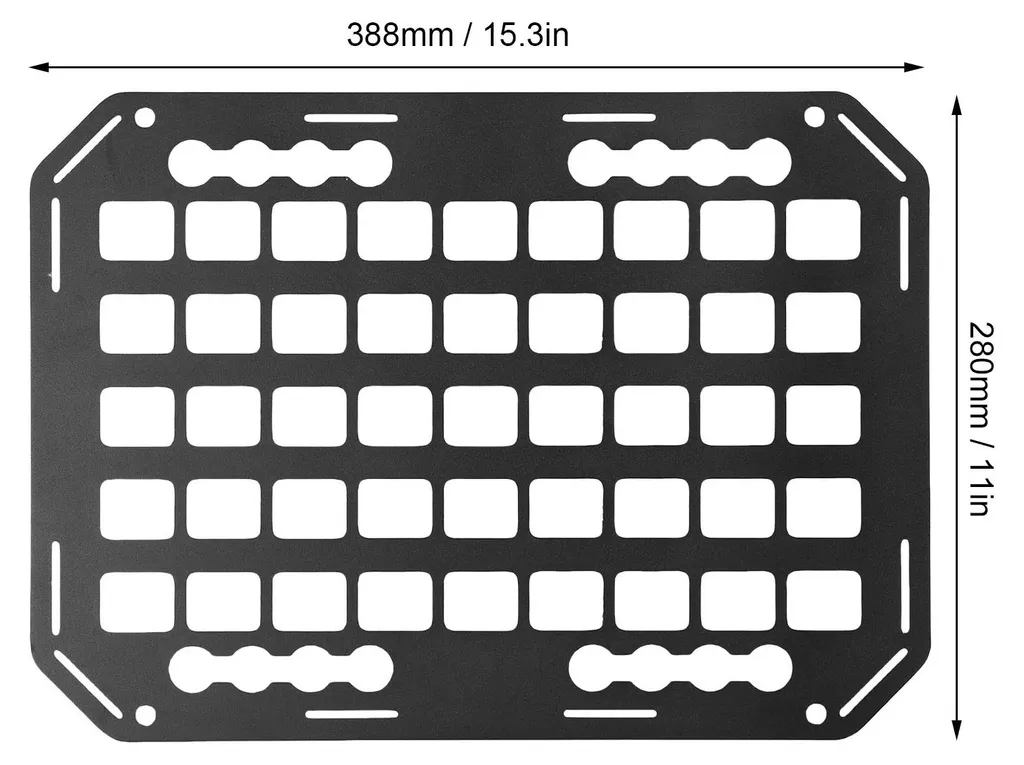 Support de rangement modulaire universel pour utilitaire et camping-car - 16