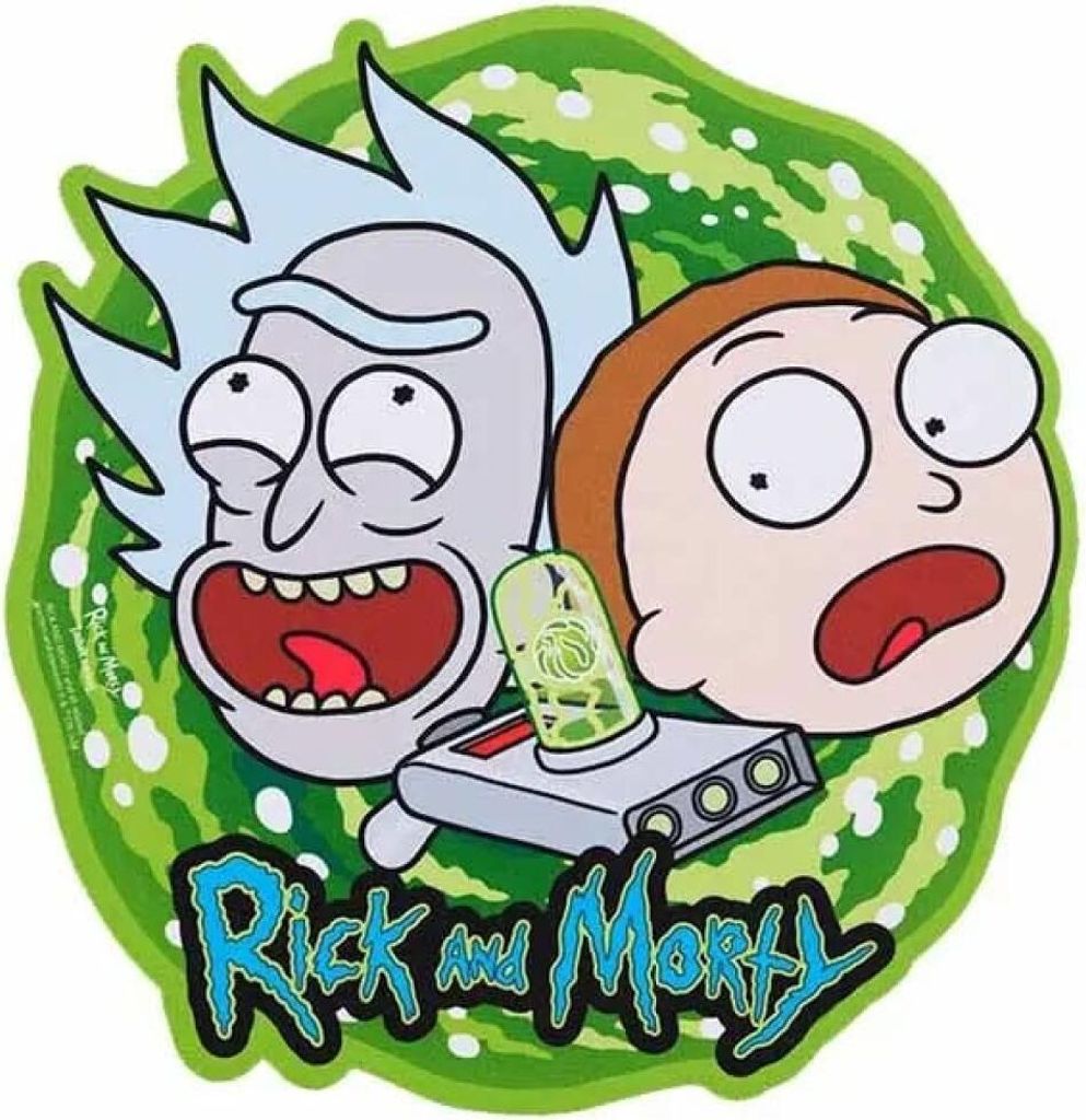Podkładka pod mysz Rick & Morty, 30 x 30 cm, oficjalna licencja