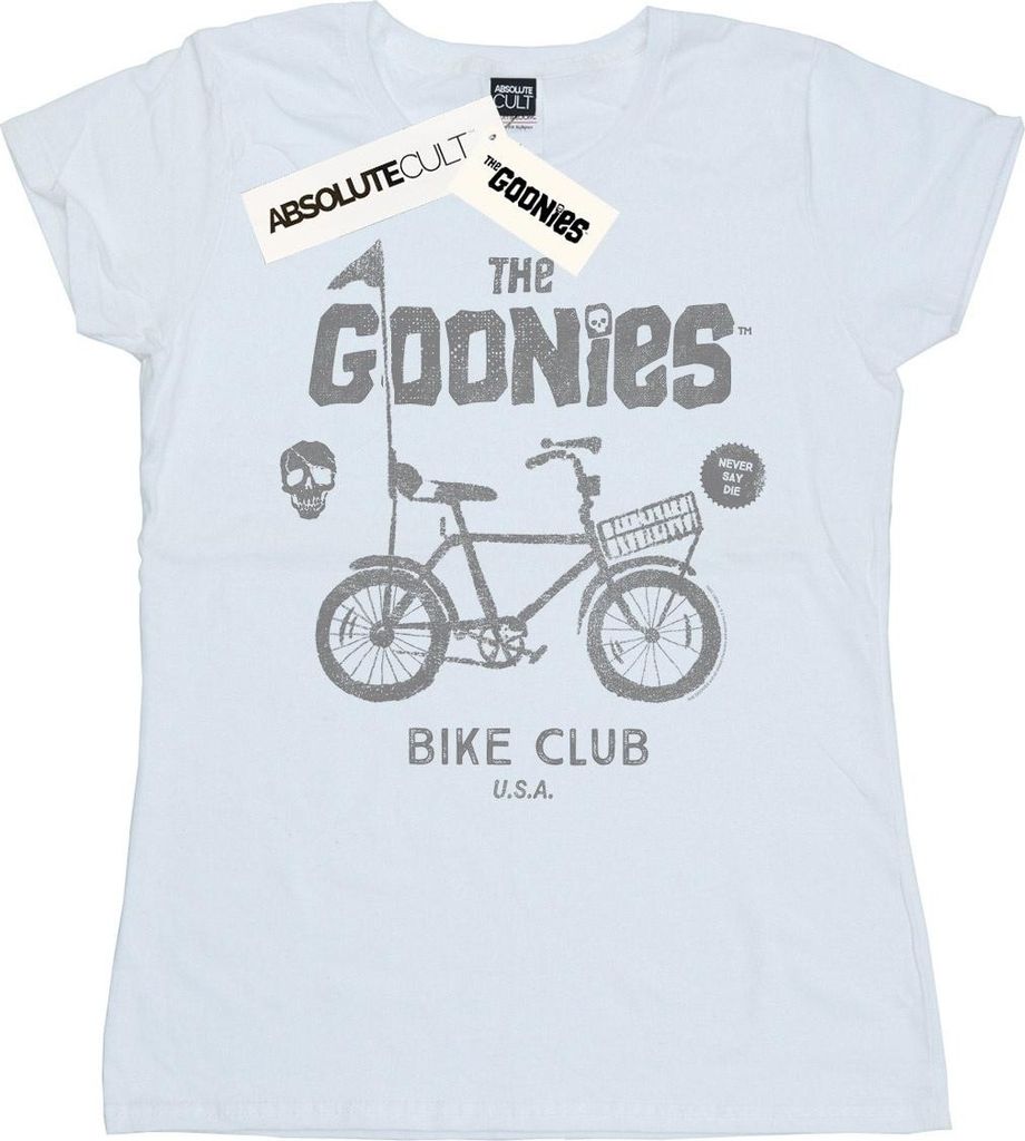 The Goonies - "Bike Club" T-Shirt für Damen BI22725 (S) (Weiß)