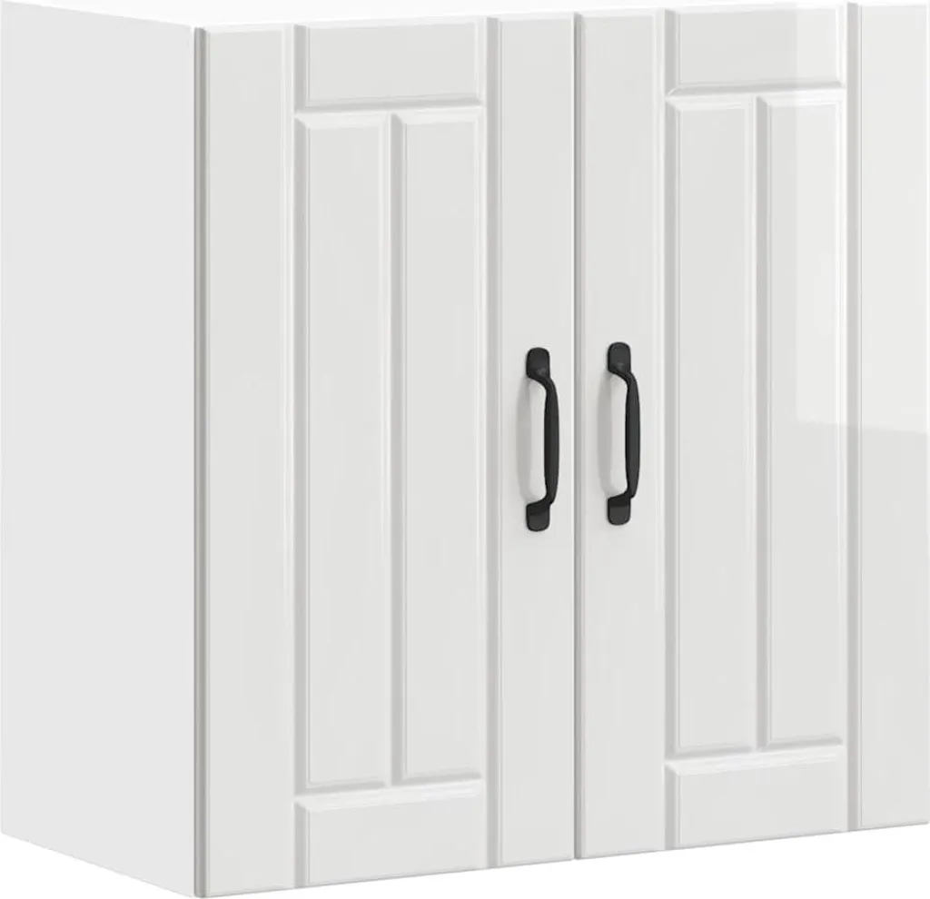 Offerta Pensile Cucina 60x31x60 Bianco Lucido Lucca vidaXL - Arredo