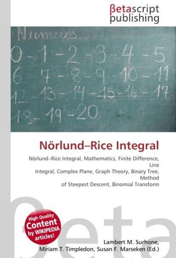 Nörlund-Rice Integral