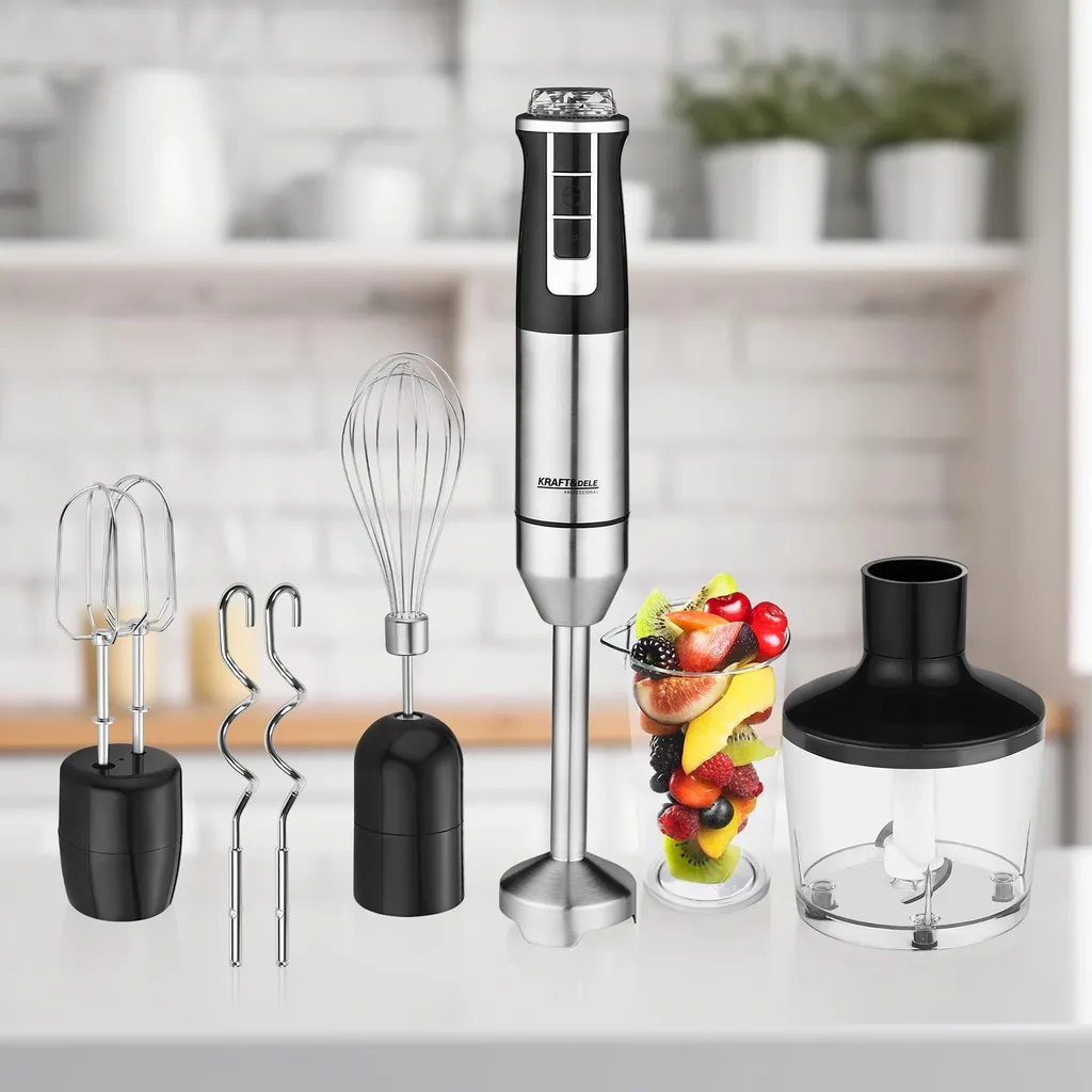 Batteur Mélangeur Électrique de Cuisine KD4110 et ses Accessoires Inox - 12
