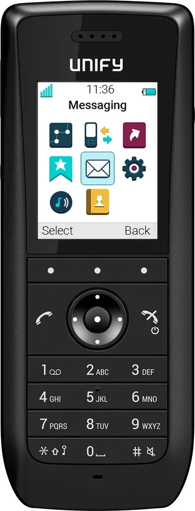 Combiné supplémentaire Unify OpenScape WL4 pour réseau Wi-Fi interne