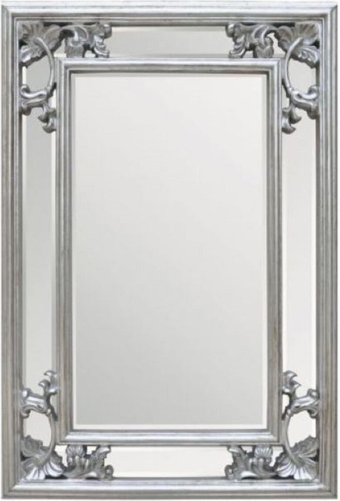 Casa Padrino Barock Spiegel Silber 66 x H. 96 cm - Produktbild