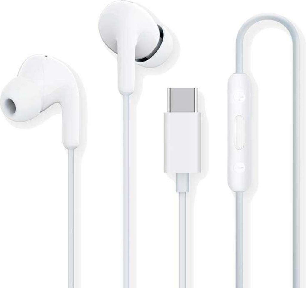 Drôtové slúchadlá USB C Xiaomi M2413E1 biele Obrázok produktu 