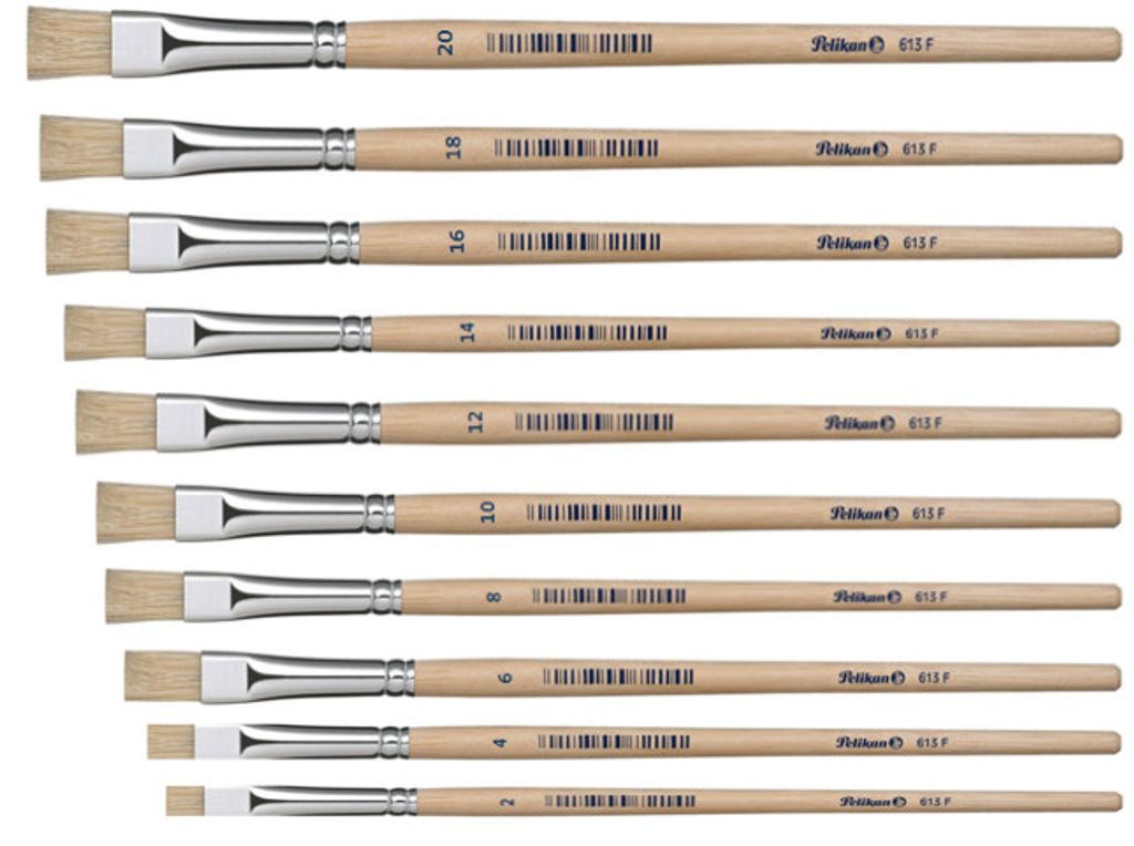 Pelikan 613 F Size 16 - Pinsel Produktbild 
