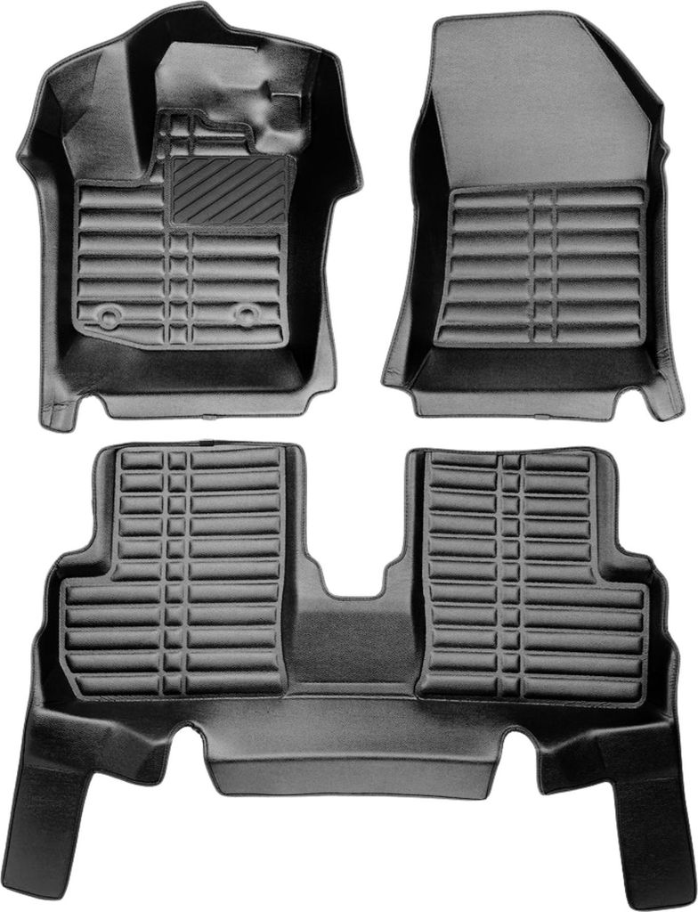 5D Premium Auto Fussmatten TPE Set passend für Dacia Lodgy Baujahr 2012-2022