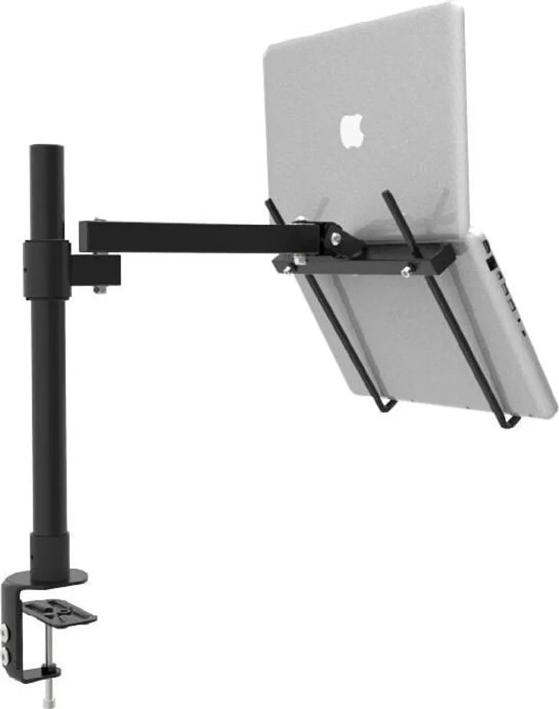 Support de table pour PC portable en aluminium à hauteur variable - 2