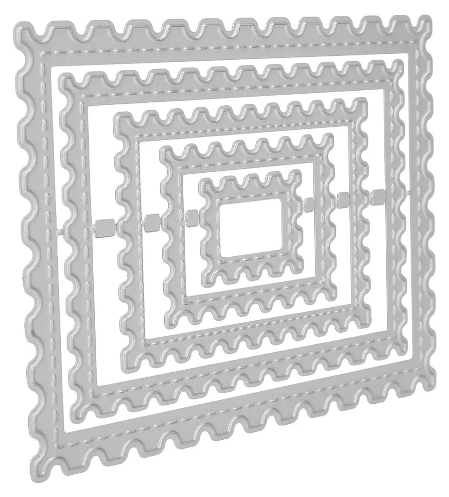 Pochoir de découpe métal flocon neige pour décoration album photo DIY