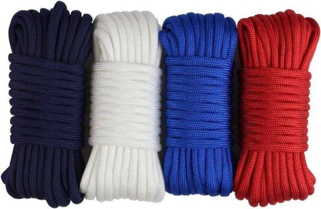 Corde de survie 6m en paracorde nylon 7 brins pour camping et bivouac