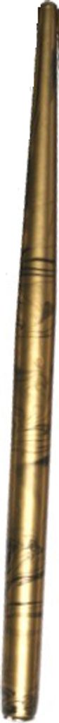 Federhalter / schwarz-gold marmoriert