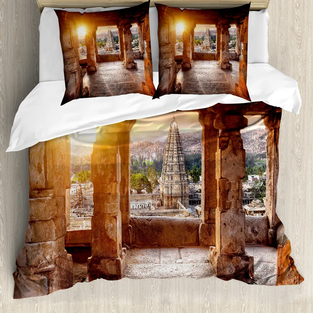 Copripiumino Asiatico ABAKUHAUS 155x220: Comfort Antiacaro Elegante