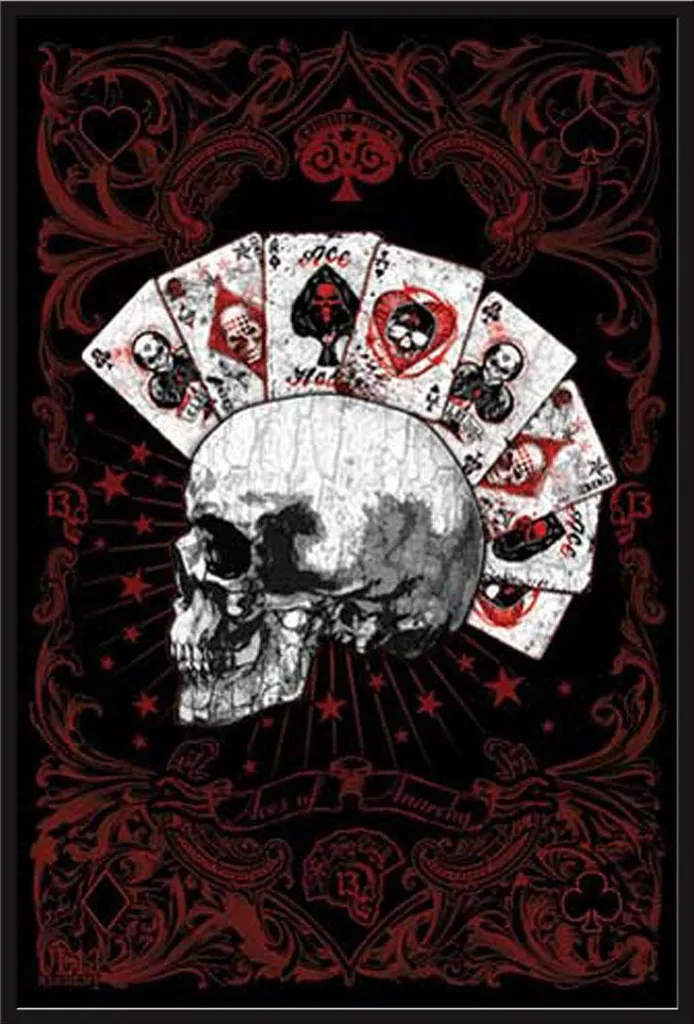 Affiche Aces Of Anarchy Alchemy avec Cadre Shinsuke et Vitre Acrylique