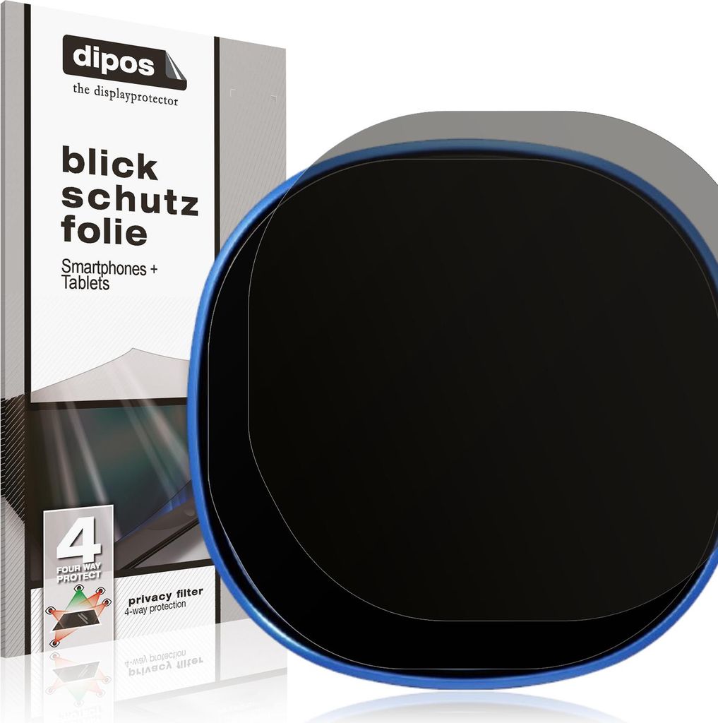 Blickschutzfolie für Goofly Chrono Pro matt Schutzfolie Folie Display Schutz dipos