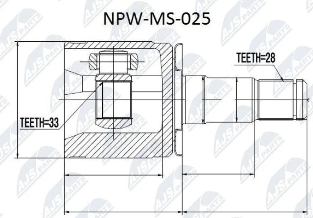 Réparation transmission Mitsubishi L200 Pajero avec joint 3815A183