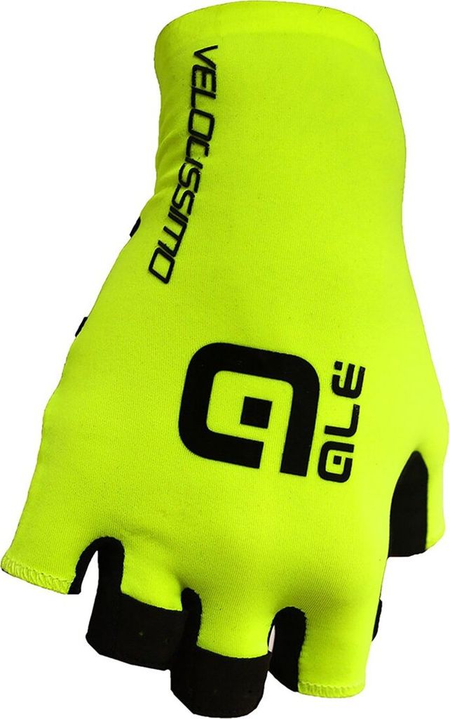 Alé Fingerlose Fahrradhandschuhe - VELOCISSIMO - Gelb/Schwarz L