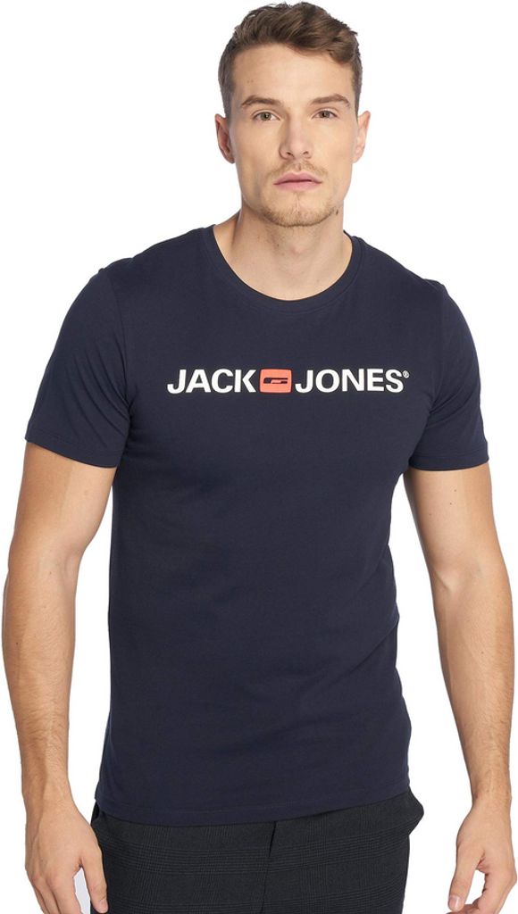 Jack&Jones T-shirt 12137126 in Blue color size large